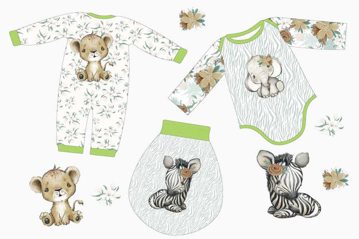 Baby-Gute-Nacht-Set – African Babies