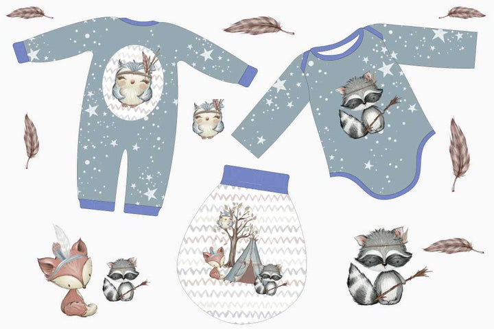 Baby-Gute-Nacht-Set – Woodland Boys