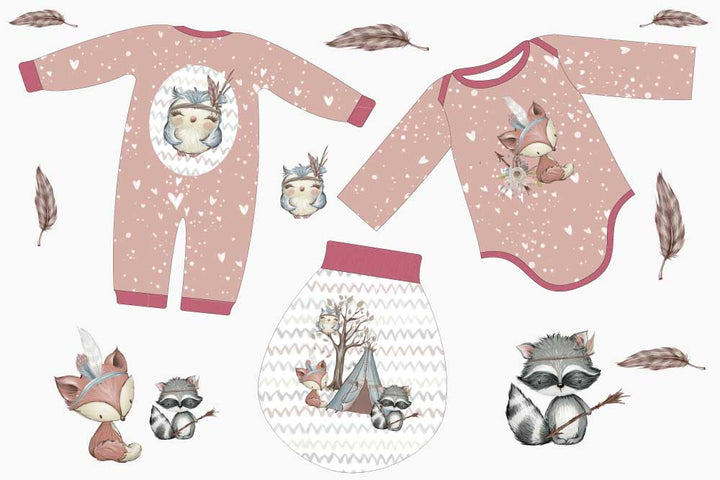Baby-Gute-Nacht-Set – Woodland Girls