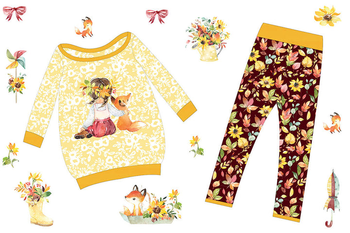 Ballonkleid-Set – Autumn Girls