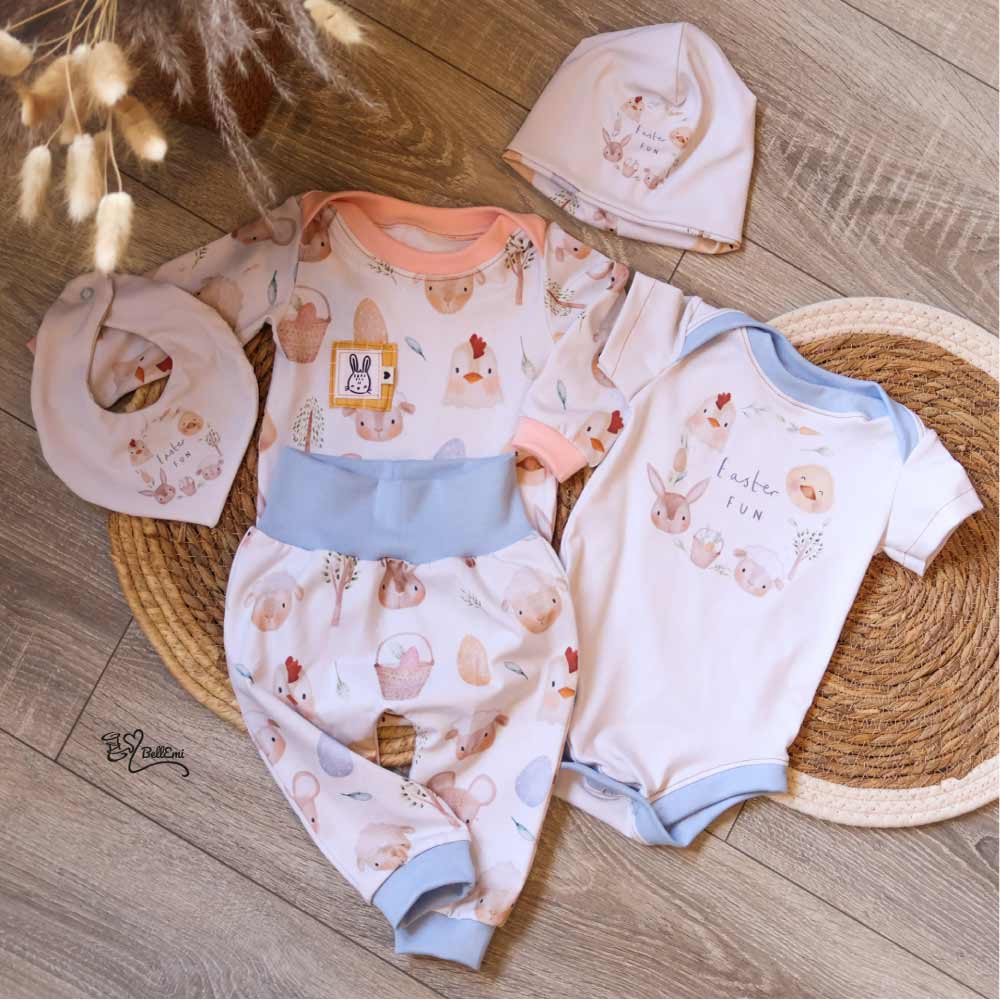 Babykleidung, Body, Strampler Mütze