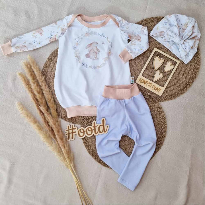 Ballonkleid - Set – Frühlingshase - Cut&Sew