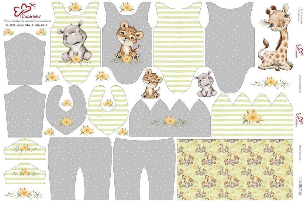 Baby Set – African Babies 2 - Cut&Sew