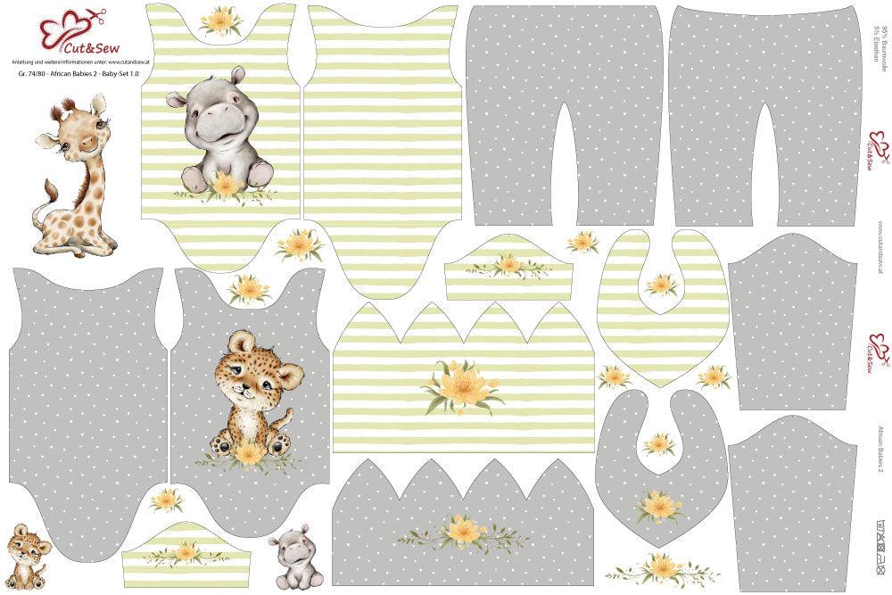 Baby Set – African Babies 2 - Cut&Sew
