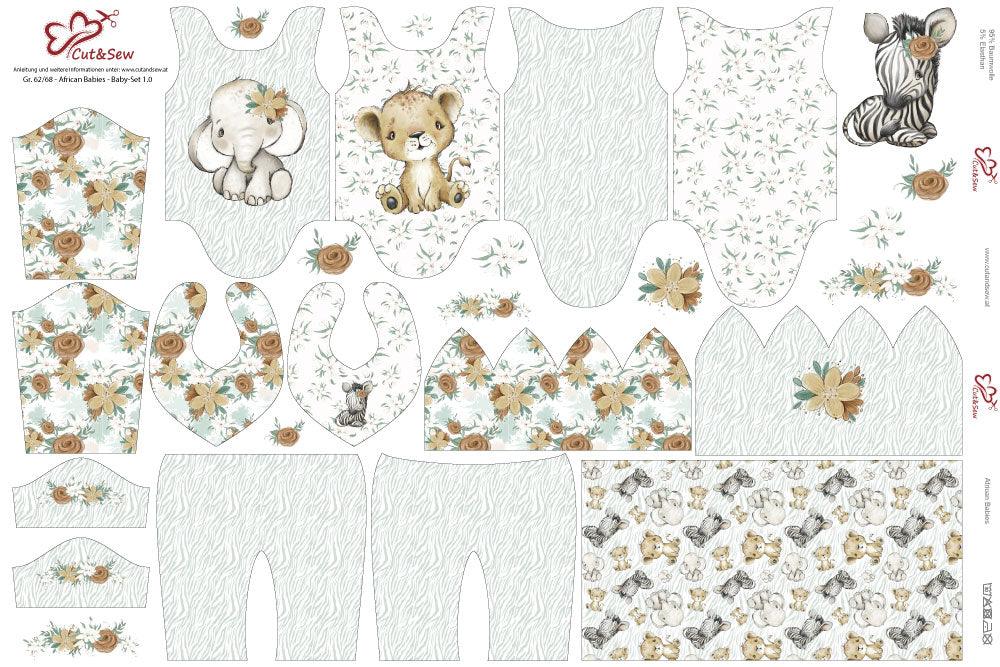 Nähset African Babies