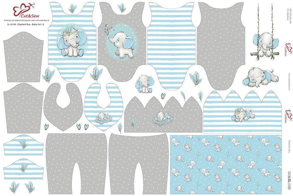 Baby Set – Elephant Boy - Cut&Sew