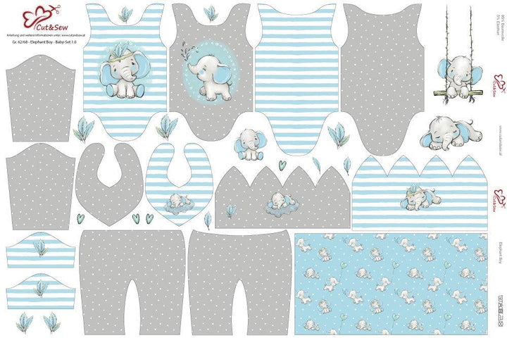 Baby Set – Elephant Boy - Cut&Sew