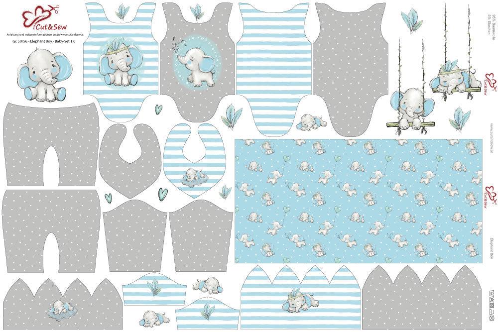 Baby Set – Elephant Boy - Cut&Sew