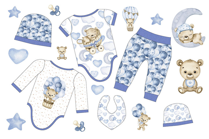 Baby Set –  Baby Bear Blue