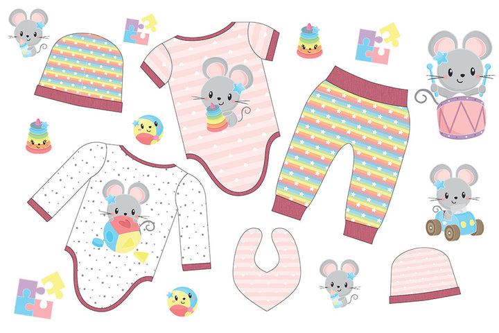 Baby Set –  Happy Mouse