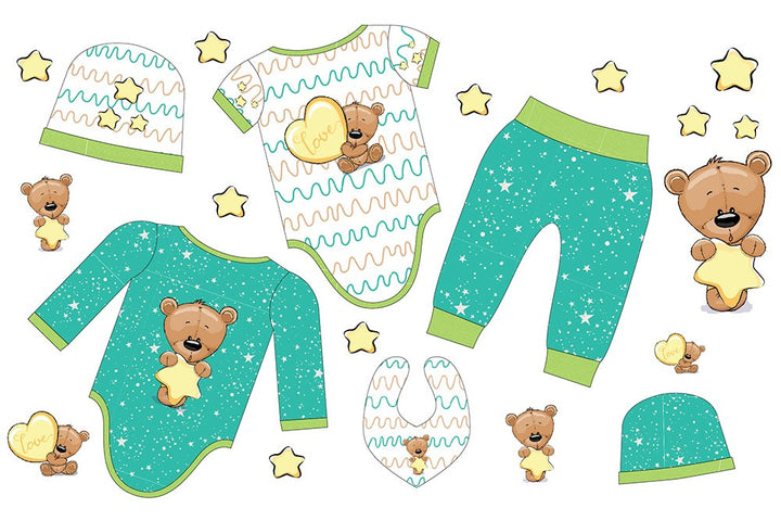Baby Set – Teddy Love Türkis