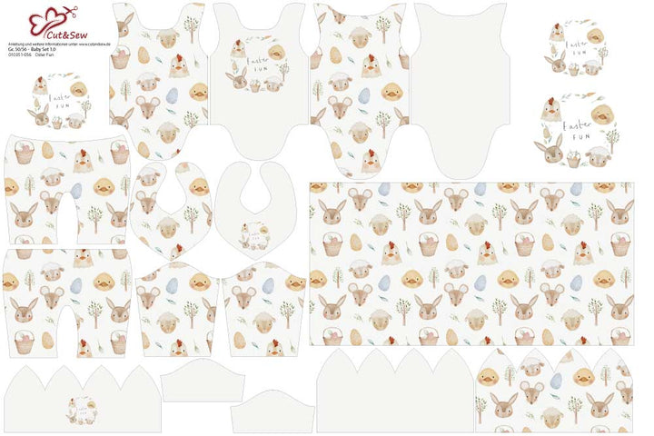 Baby Set - Oster Fun - Cut&Sew