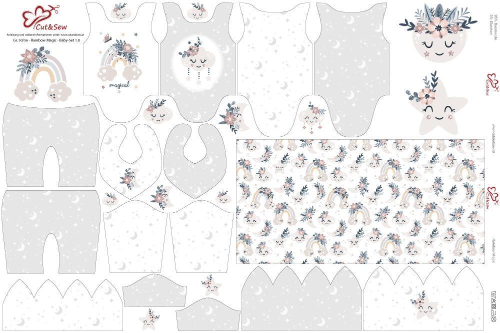 Baby Set – Rainbow Magic - Cut&Sew