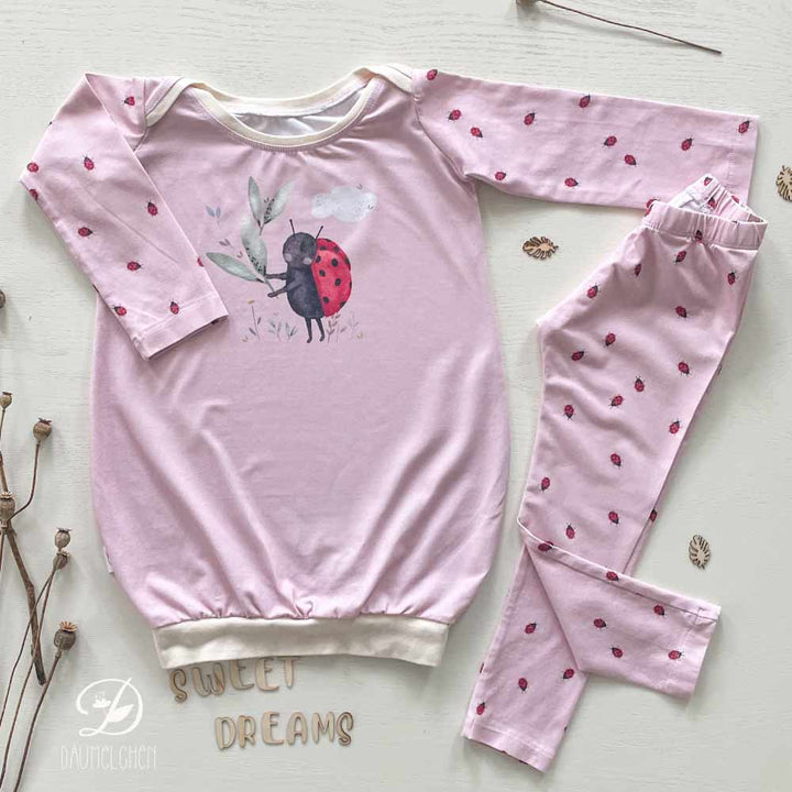 Ballonkleid mit Marienkäfer