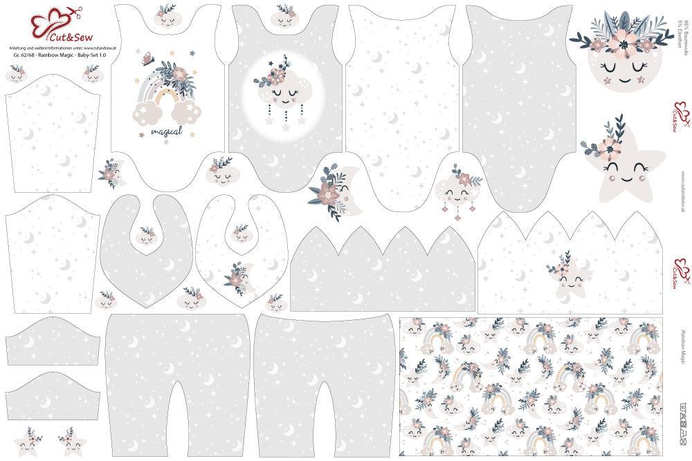 Baby Set – Rainbow Magic - Cut&Sew