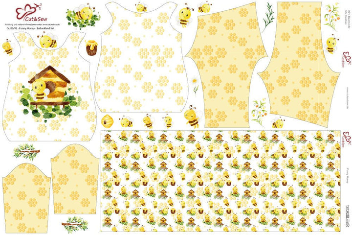 Ballonkleid-Set – Funny Honey - Cut&Sew