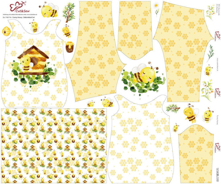 Ballonkleid-Set – Funny Honey - Cut&Sew