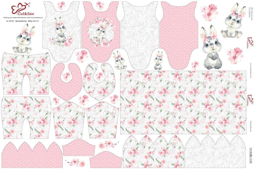 Baby Set – Spring Bunny - Cut&amp;Sew