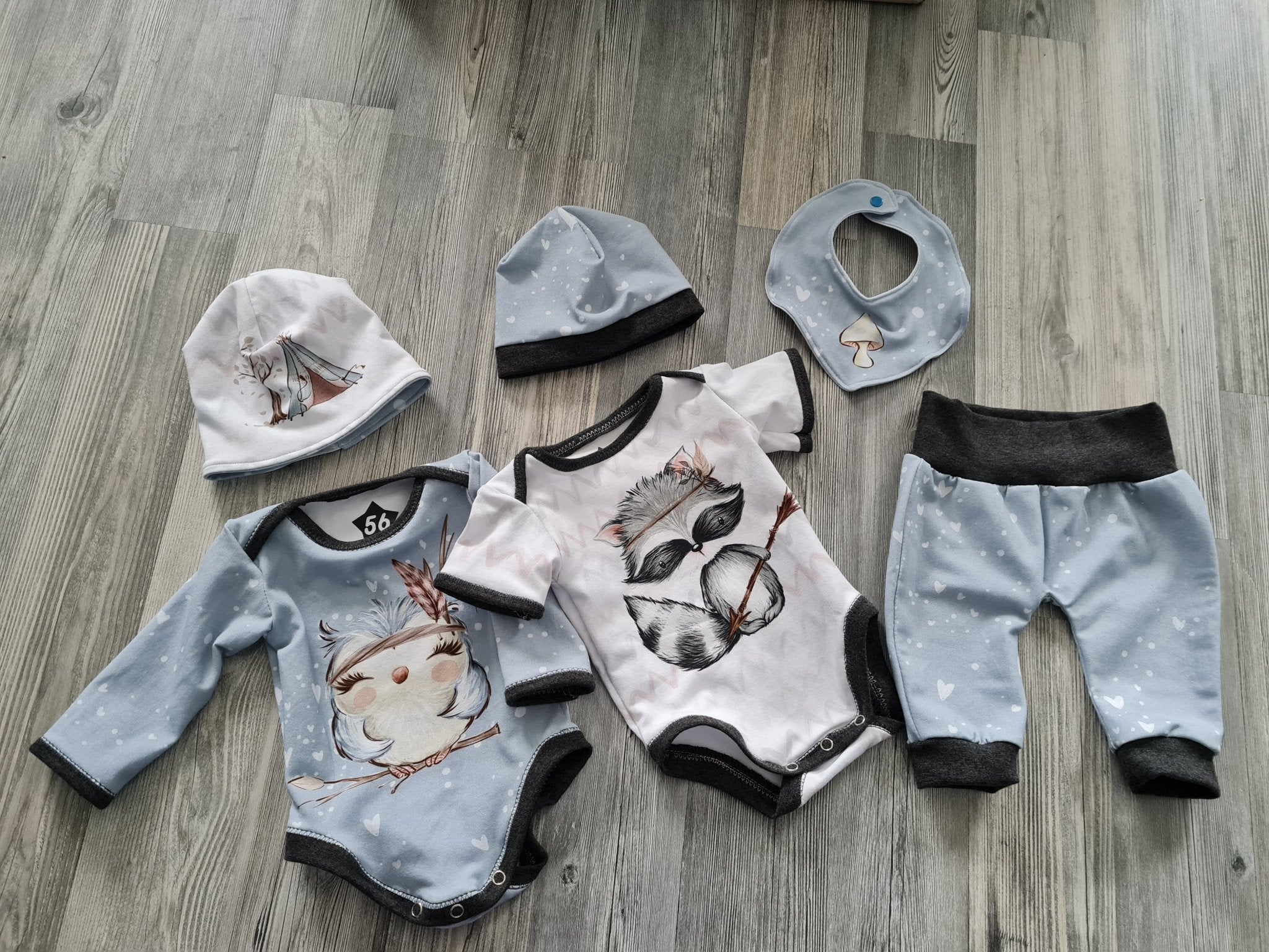B-Ware Baby Set – Woodland Boys - Cut&Sew