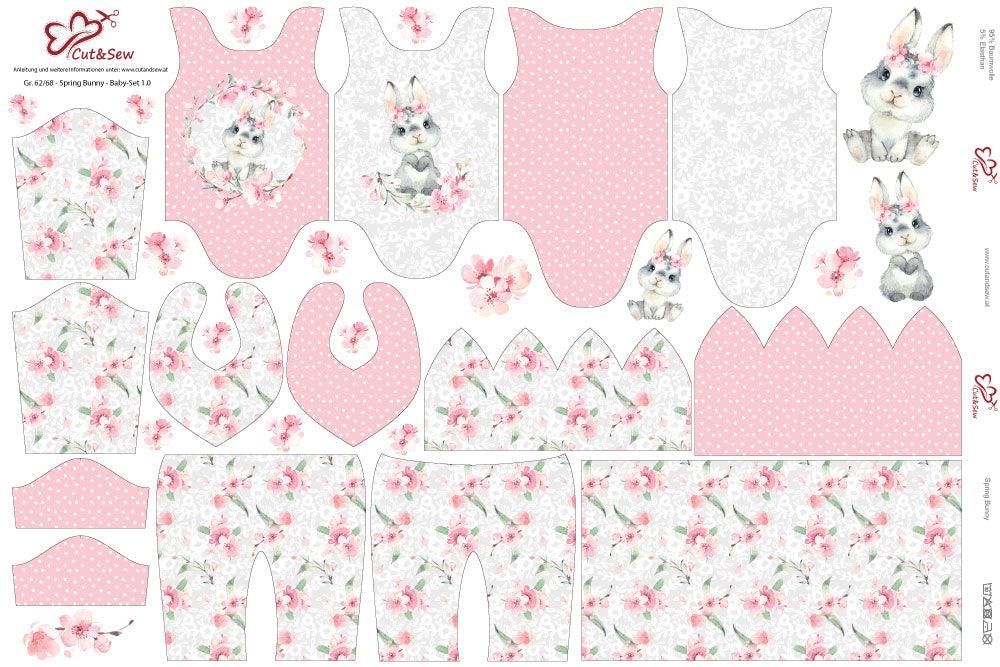 Baby Set – Spring Bunny - Cut&amp;Sew
