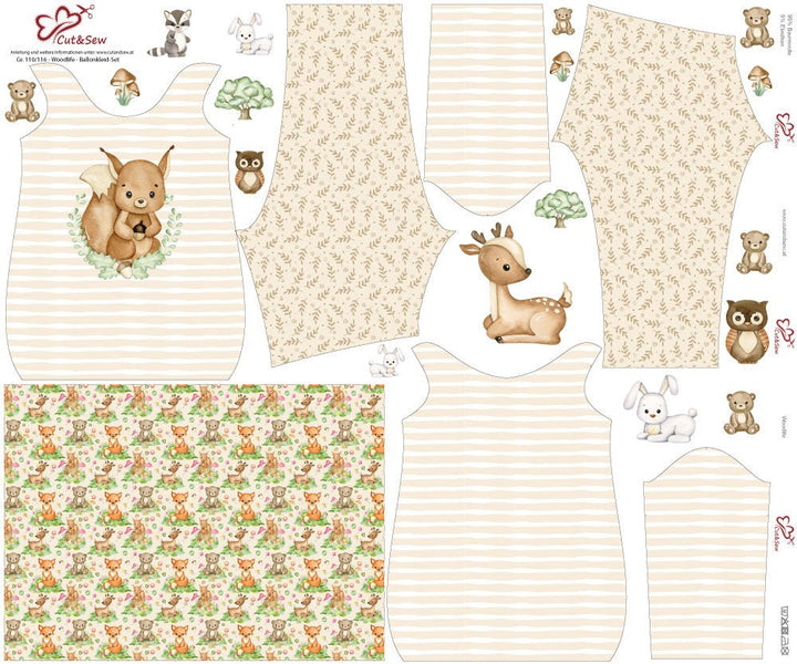 Ballonkleid-Set – Woodlife - Cut&amp;Sew
