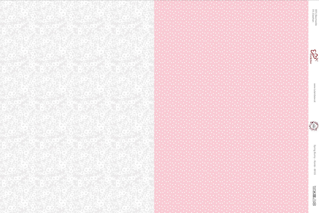 Panel – Spring Bunny Kombi – M-103 - Cut&amp;Sew