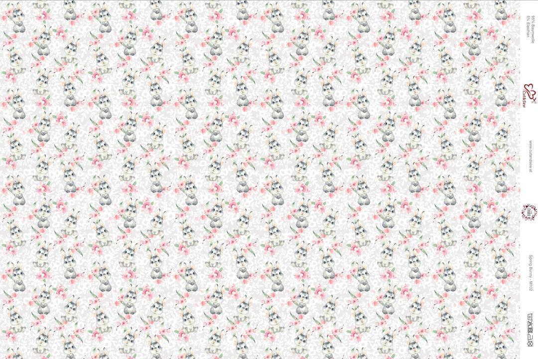 Panel – Spring Bunny – M-102 - Cut&amp;Sew